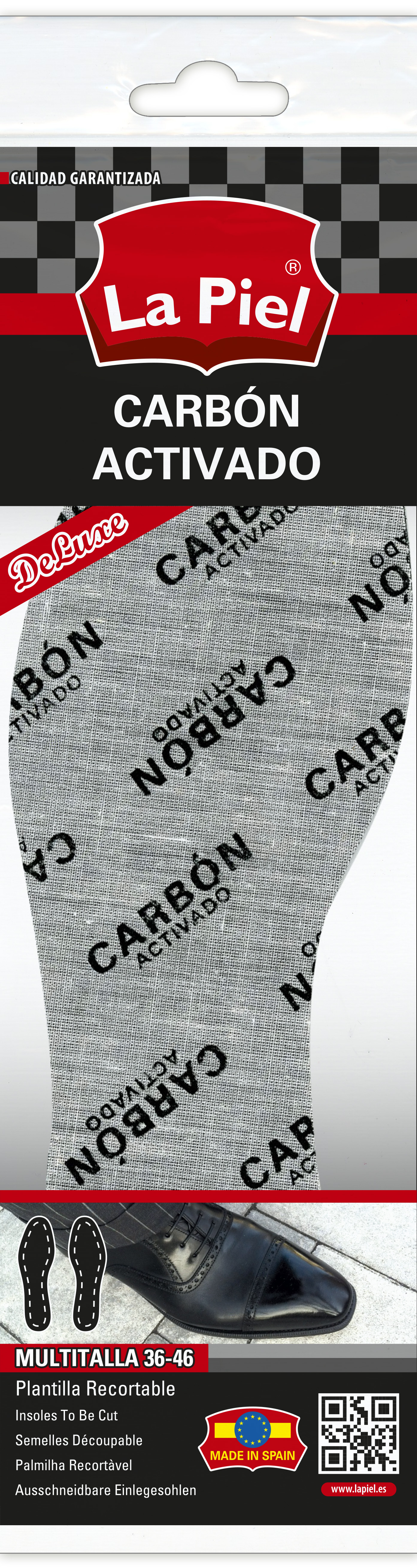 Plantilla Carbón Activado La Piel