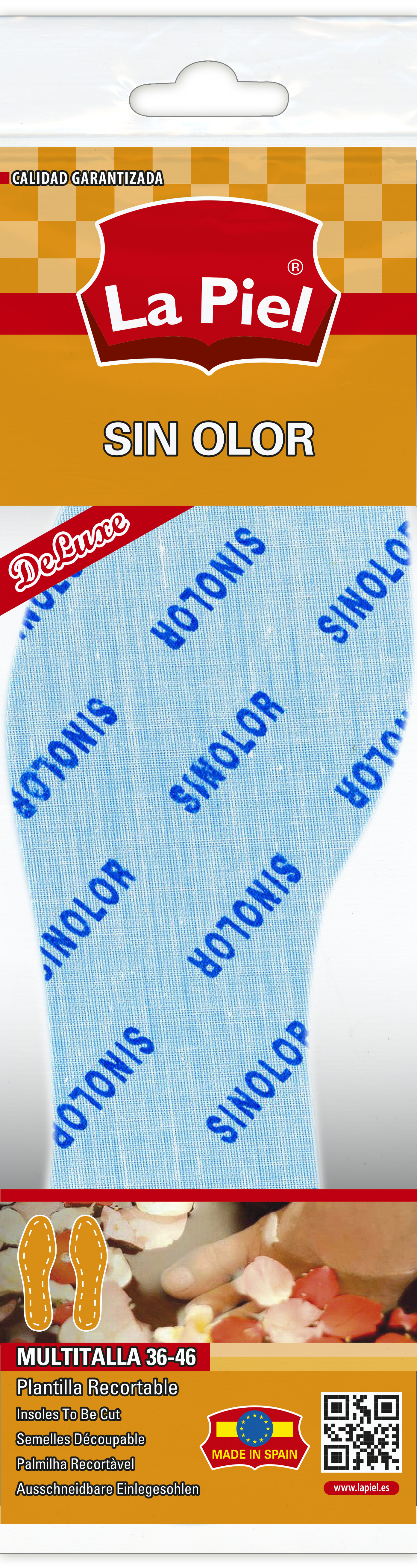 Plantilla Sin Olor La Piel