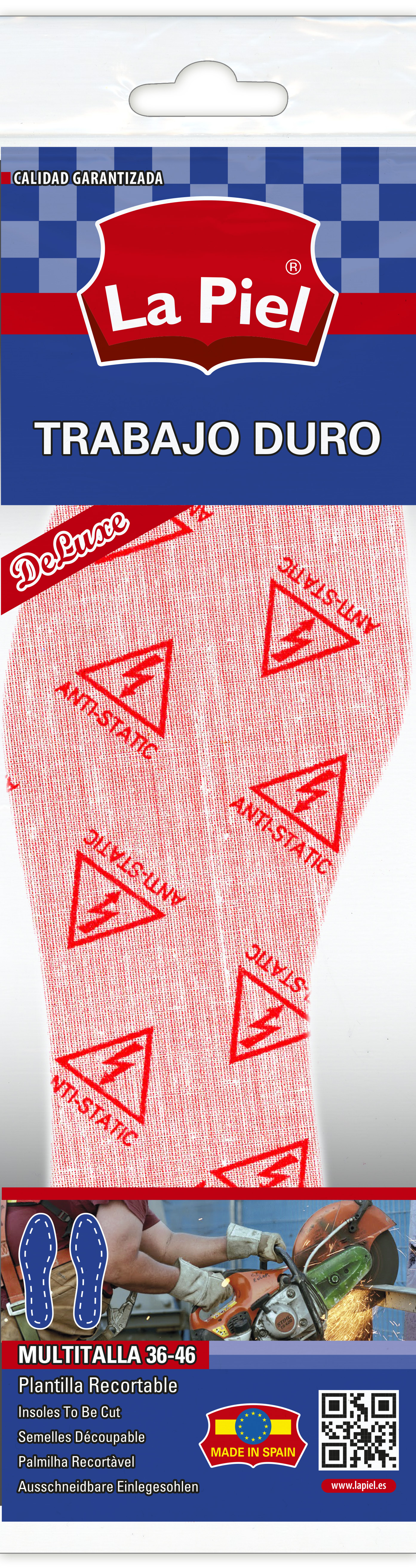 Plantilla Trabajo Duro La Piel